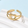 304 Stainless Steel Cuff Rings RJEW-P150-12G-2