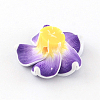 Handmade Polymer Clay 3D Flower Plumeria Beads LS-X-CLAY-Q192-20mm-04-2