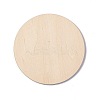 Wooden Carved Cup Mats AJEW-P103-01B-2
