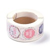 Round PVC Self-Adhesive Paper Stickers DIY-XCP0001-50-2
