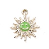 Alloy Enamel Pendants ENAM-P245-01G-04-1