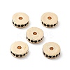 Brass Micro Pave Cubic Zirconia Beads KK-R216-15KCG-03-1