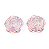 Transparent Acrylic Beads TACR-N006-64D-2