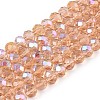 Electroplate Glass Beads Strands LS-EGLA-A044-T4mm-L20-1