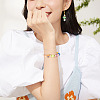 20Pcs 10 Colors Handmade Lampwork Beads LAMP-TA0001-21-8