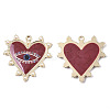 Printed Alloy Pendants X-ENAM-S016-69D-2