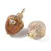 Natural & Synthetic Mixed Stone Pendants GG-CBA105B-04G-3