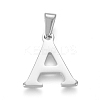 Tarnish Resistant 304 Stainless Steel Pendants X-STAS-F106-95P-A-01-1