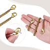 6MM Brass Twisted Chain Purse Chains for Bag Replacement Accessories FIND-WH00670-120B-3