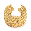 Brass Cuff Rings RJEW-P127-02G-2