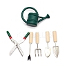 Alloy Kettle & Scissors & Shovel Tool Set Model PW-WG64212-01-3