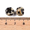 Natural Dalmatian Jasper European Beads G-T092-10mm-28-3