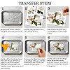 3 Sheets 3 Styles PVC Waterproof Decorative Stickers DIY-WH0404-461-3