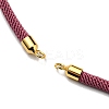 Nylon Cords Necklace Making AJEW-P116-03G-3