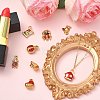 8Pcs 8 Styles 304 Stainless Steel Enamel Pendants STAS-CJ0003-08-6