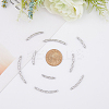 16Pcs 4 Styles 304 Stainless Steel Connector Charms STAS-DC0013-62-4