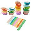 12 Colors DIY Scrapbook Decorative Adhesive Tapes DIY-TA0002-40-2