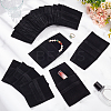 Velvet Jewelry Flap Pouches ABAG-WH0038-43F-5