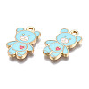 Alloy Pendants X-ENAM-S119-087B-RS-3