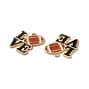 Alloy Enamel Pendants PALLOY-E028-08LG-02-2