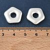 Brass European Beads KK-CBAFC6C-08S-2