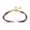 Nylon Cord Bracelets MAK-C003-02G-37-2