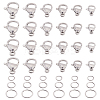 Tarnish Resistant 304 Stainless Steel Lobster Claw Clasps STAS-LP0002-12-1