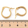 304 Stainless Steel Thick Hoop Earrings EJEW-E158-21G-4