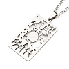 Non-Tarnish 304 Stainless Steel Pendant Necklaces LS-NJEW-L118-02P-01-1