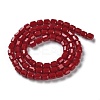 Opaque Glass Beads Strands GLAA-G112-03M-2