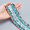 Handmade Polymer Clay Beads Strands CLAY-CA0001-03-3
