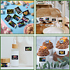 Leaf Paper Self Adhesive Mini Candy Bar Wrappers DIY-WH0604-010-6