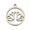 Non-Tarnish 201 Stainless Steel Pendants STAS-M015-08P-1