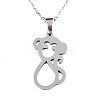 Non-Tarnish 201 Stainless Steel Pendants Necklaces LS-NJEW-S105-JN702-45-1-1
