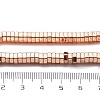 Electroplated Synthetic Non-magnetic Hematite Beads Strands G-M095-G01-01RG-3