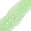 Electroplate Glass Beads Strands EGLA-A034-J3mm-L04-1