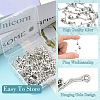 100G Tibetan Style Alloy Connector Charms FIND-YW0008-03-3