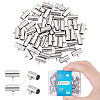 50Pcs 201 Stainless Steel Tube Bails STAS-DC0010-80-1