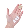 White Rectangle Jewelry Price Tags X1-TOOL-C003-02-4