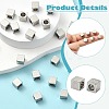 304 Stainless Steel European Beads FIND-CJC0437-013P-3