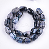 Natural Fire Crackle Agate Beads Strands X-G-T121-03A-2