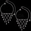 2Pcs Iron Rhinestone Sexy Shoulder Bra Body Chain FIND-GF0006-74A-7