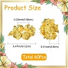 60Pcs Alloy Bead Frame FIND-YW0010-05G-3