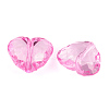 Transparent Acrylic Beads X-PL318Y-4-4