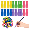 50Pcs 5 Colors Vase Shape EVA Foam Pencil Grips FIND-GA0003-43-1