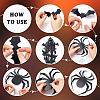 CHGCRAFT Halloween Theme Decoration Kits DIY-CA0004-35-6