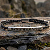 DON'T LET THE HARD DAYS WIN 304 Stainless Steel Charm Motivational Quote Bracelets KL3907-2-4