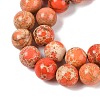 Dyed Natural Regalite/Imperial Jasper/Sea Sediment Jasper Beads Strands G-B124-C01-18-2