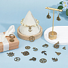 108PCS 18Style Alloy Pendants FIND-FH0008-43-6
