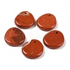 Natural Red Jasper Pendants G-M440-03A-1